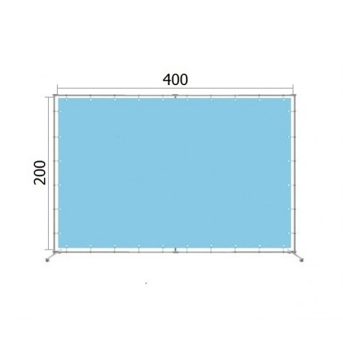 Конструкция каркас для баннера фотозоны 400*200 см (4*2 м)