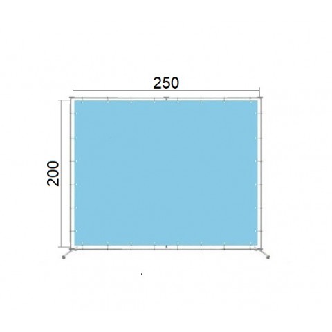 Аренда конструкции для баннера 250*200 см (2,5*2 м)