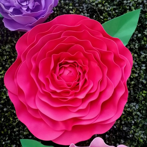 Цветок  из фоамирана "Кёрли"